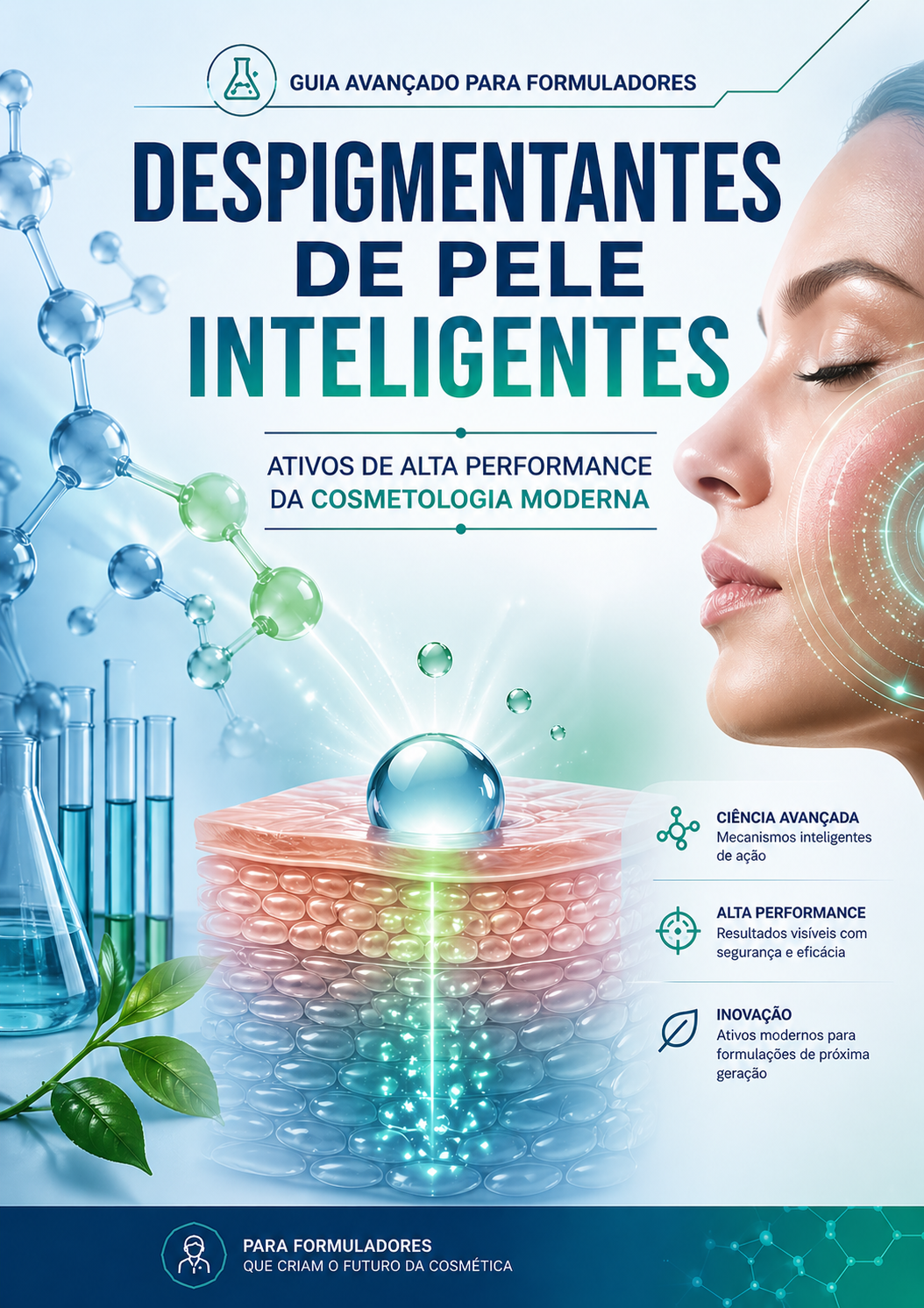 Capa do e-book Despigmentantes de Pele Inteligentes