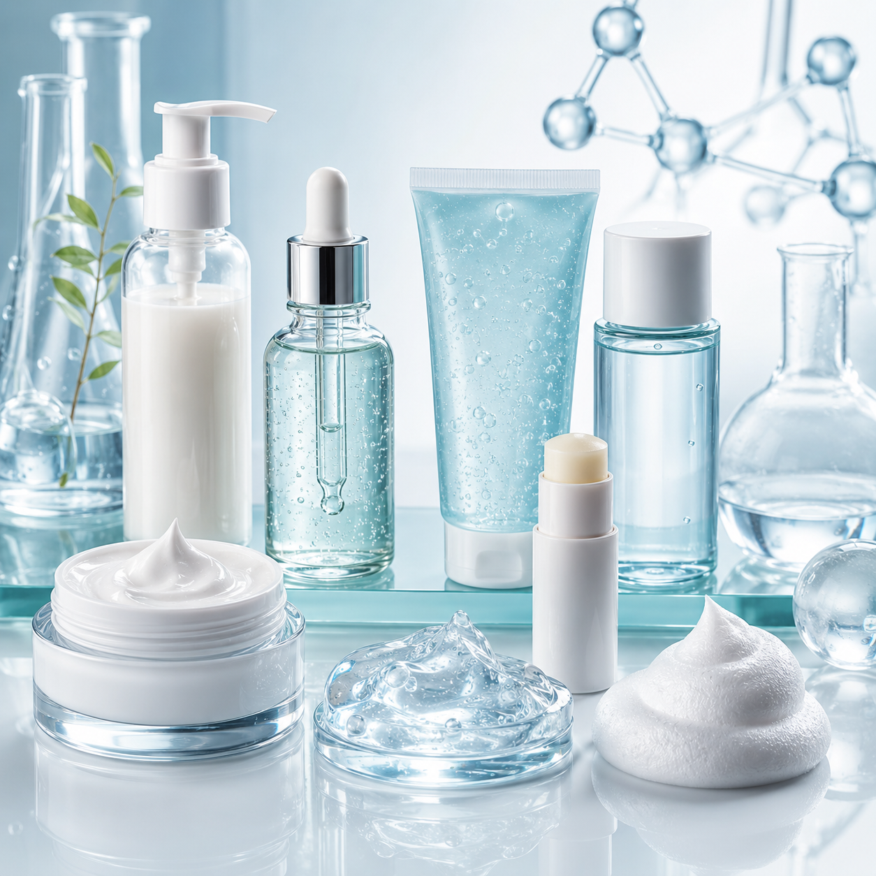 Imagem sobre formas farmacêuticas cosméticas