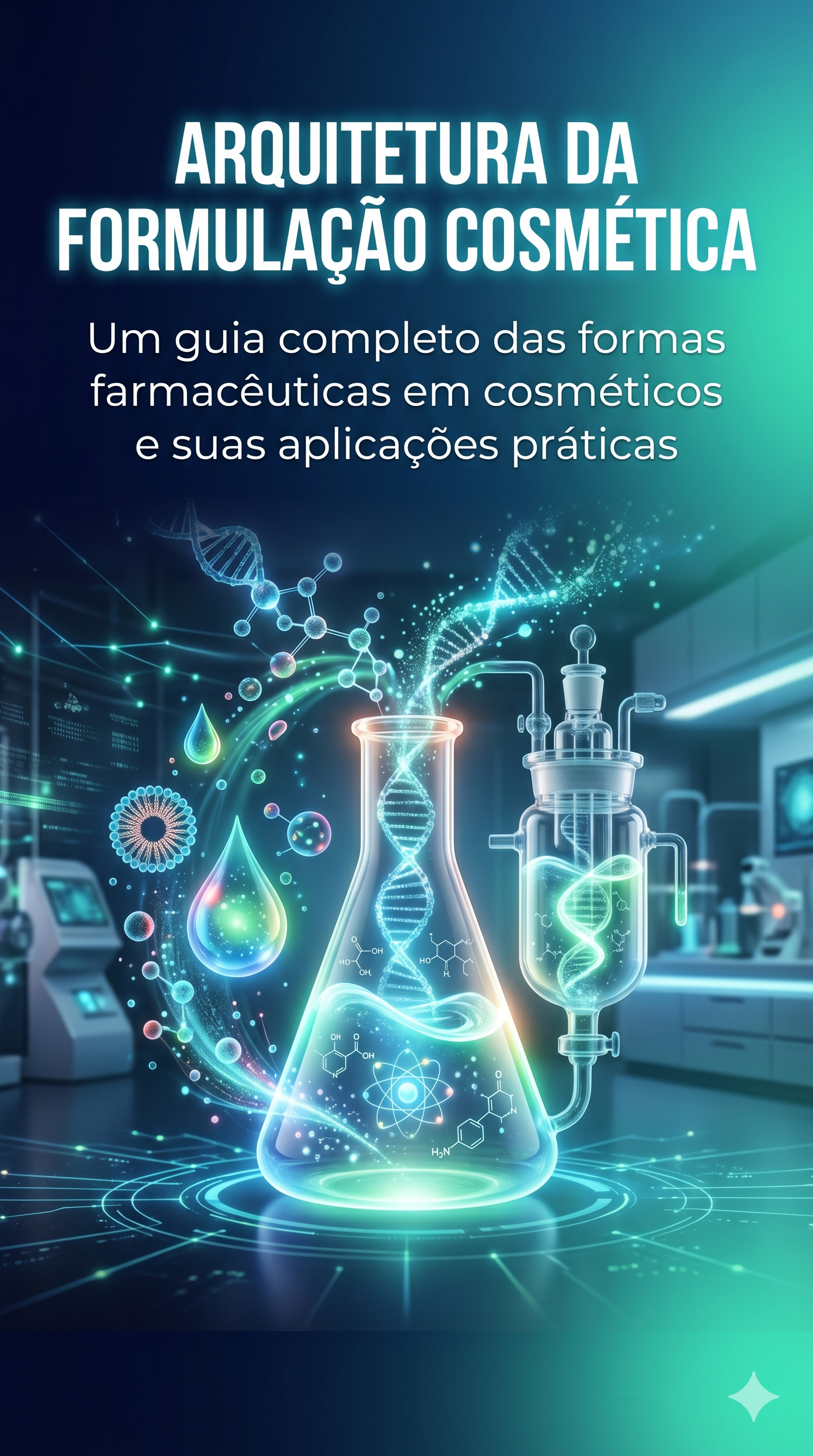 Capa do e-book Arquitetura da Formulação Cosmética