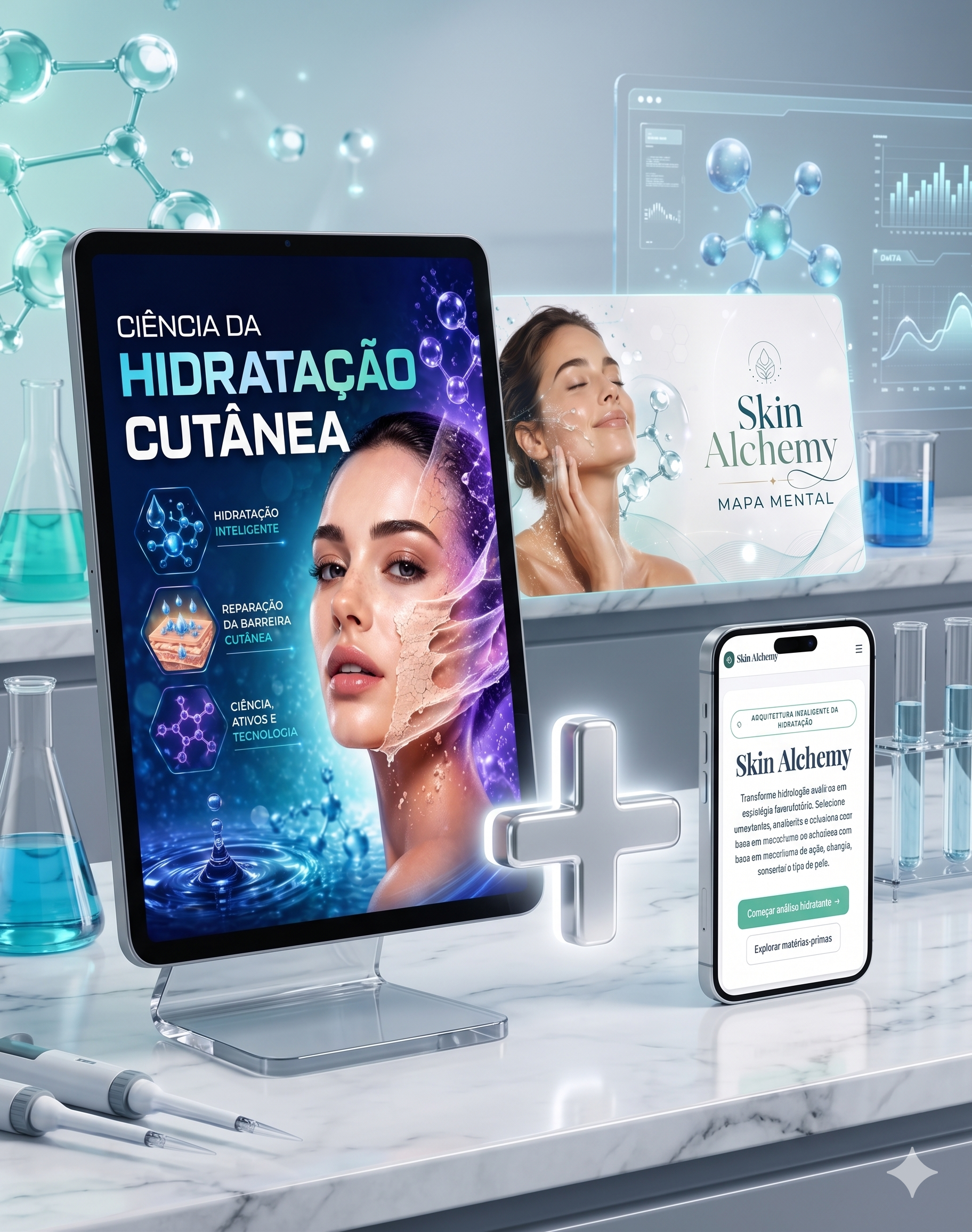 Mockup da oferta premium