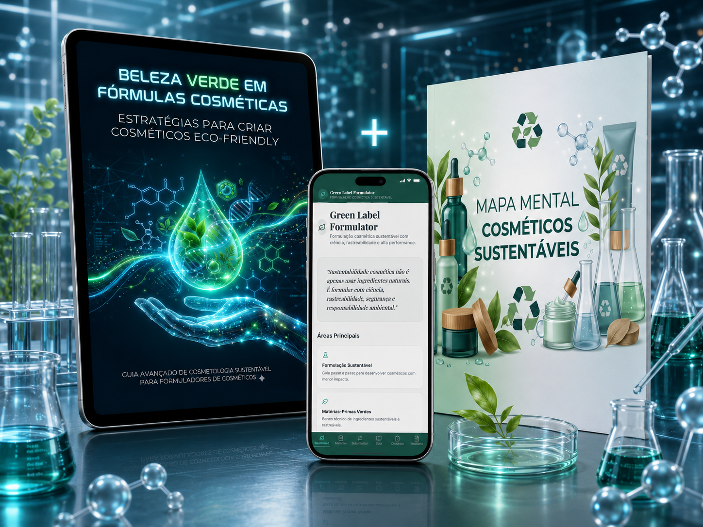 Mockup oferta premium Beleza Verde