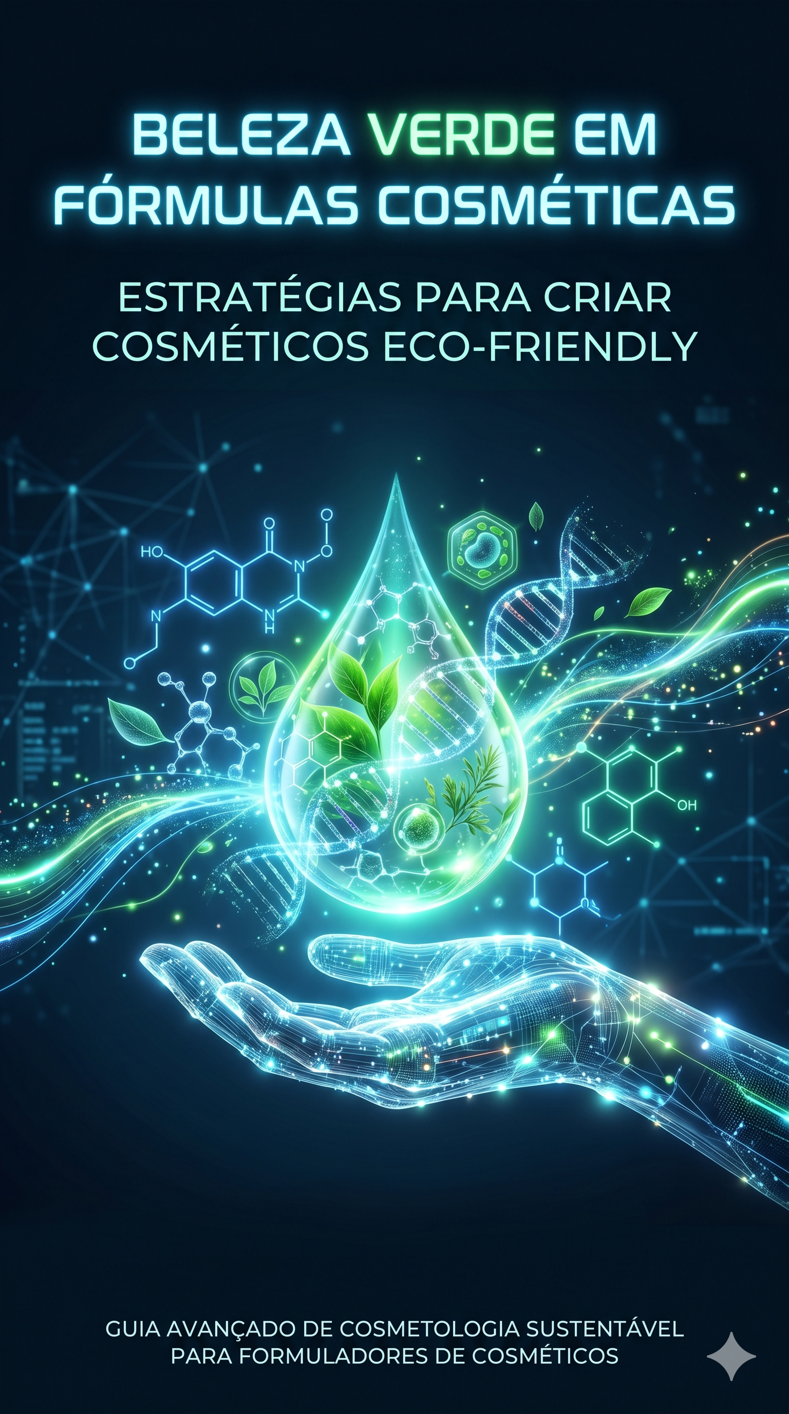Capa do e-book Beleza Verde em Fórmulas Cosméticas